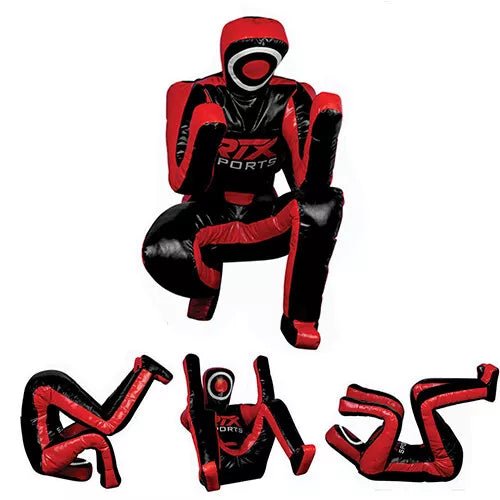 MMA Grappling Dummy Martial Art Boxing Karate Training SittingViny 180cm Unfilled