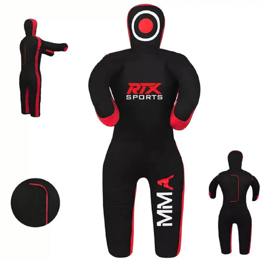 RTX Kids MMA Grappling Dummy Punching Bag Brazilian Jiu Jitsu Unfilled 47"
