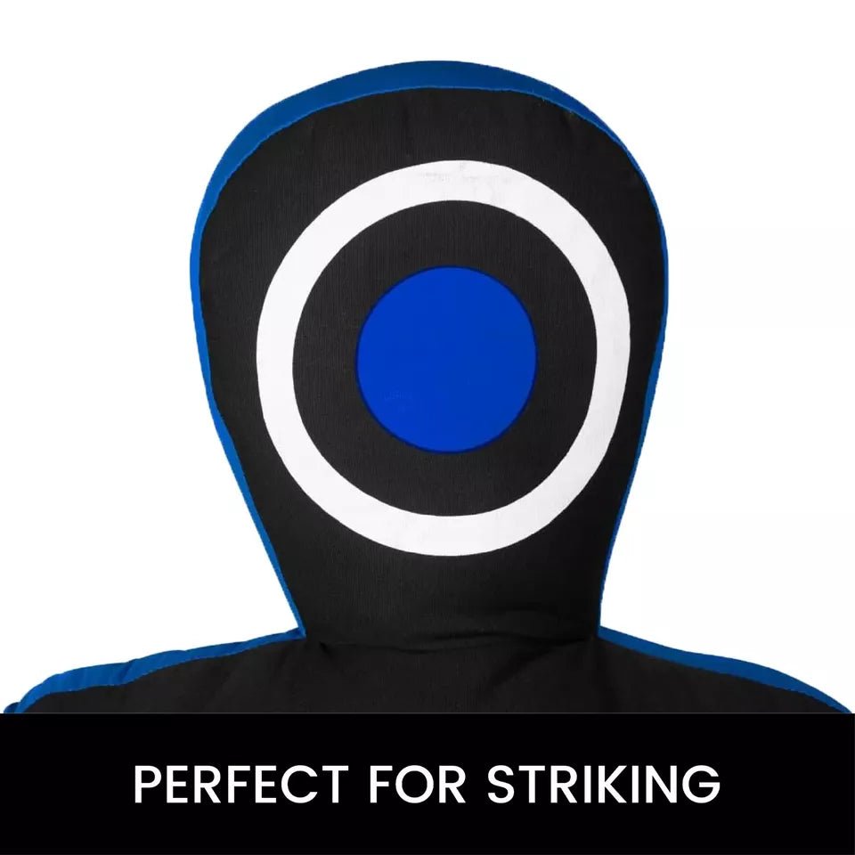 RTX Sports MMA Judo Grappling Dummy - Punch Bag - Standing Canvas Unfilled