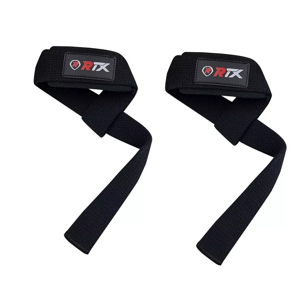 RTX Sports Weightlifting Straps| Wrist Support | Non - Slip Grip | Fitness