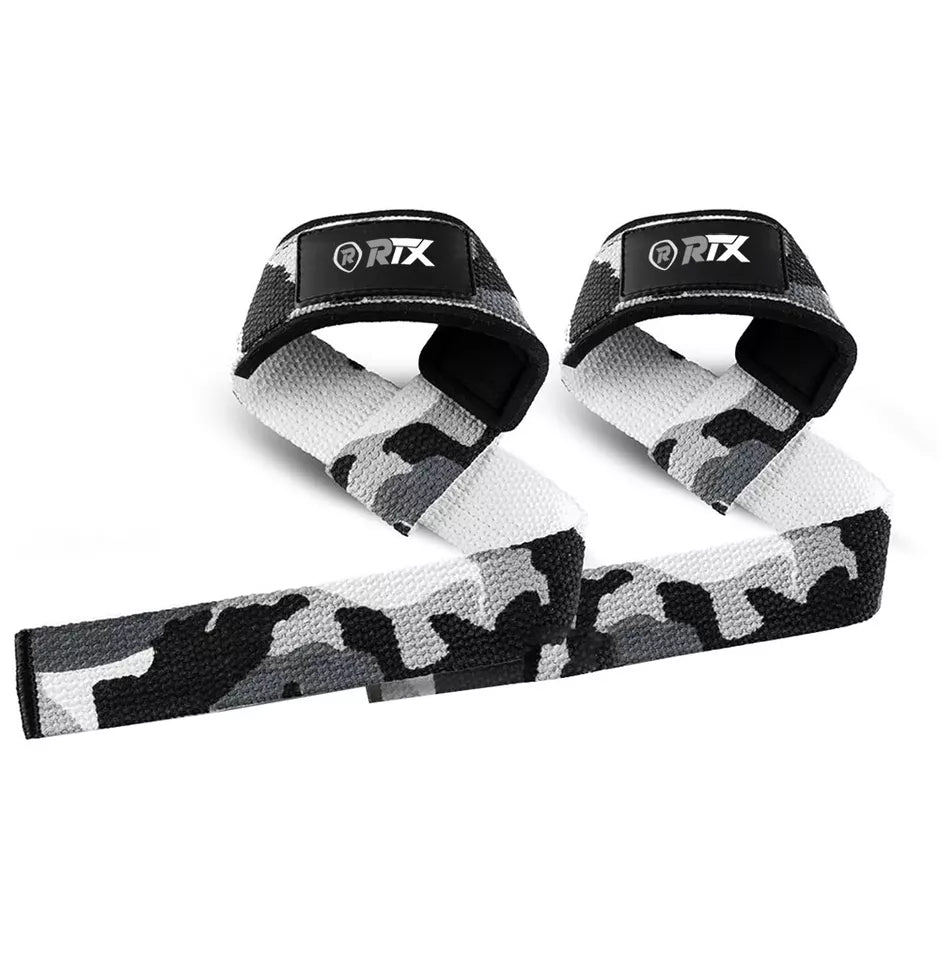 RTX Sports Weightlifting Straps| Wrist Support | Non - Slip Grip | Fitness