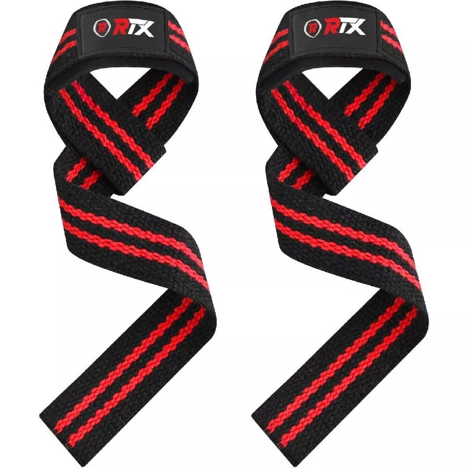 RTX Sports Weightlifting Straps| Wrist Support | Non - Slip Grip | Fitness