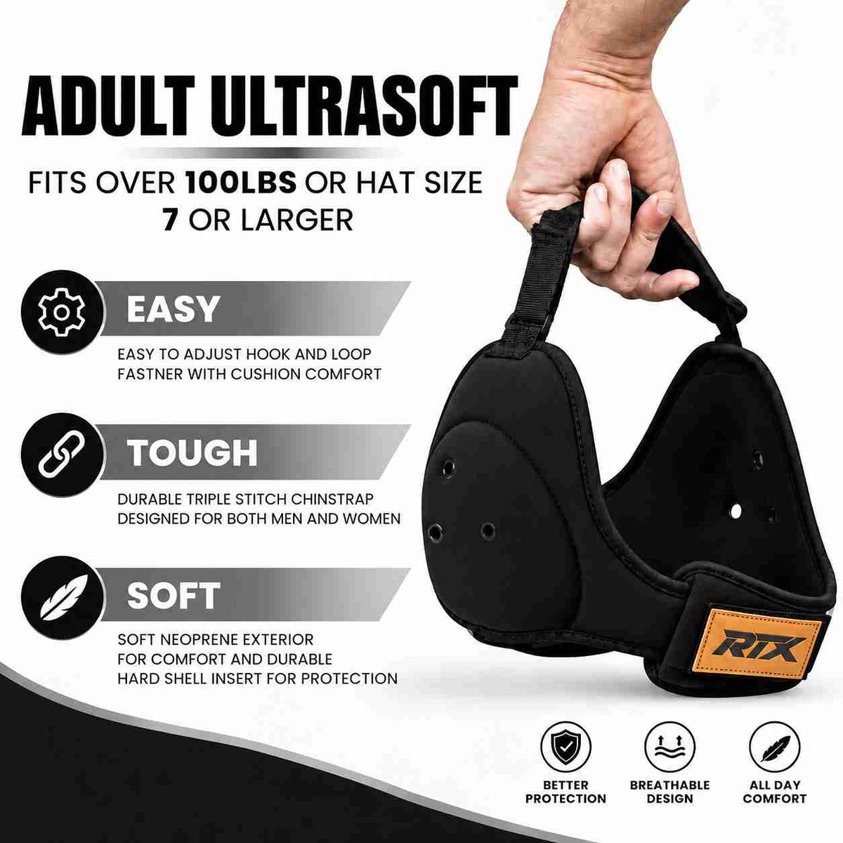 Ear Muffs–Adjustable Neoprene Ear Guards for BJJ & MMA