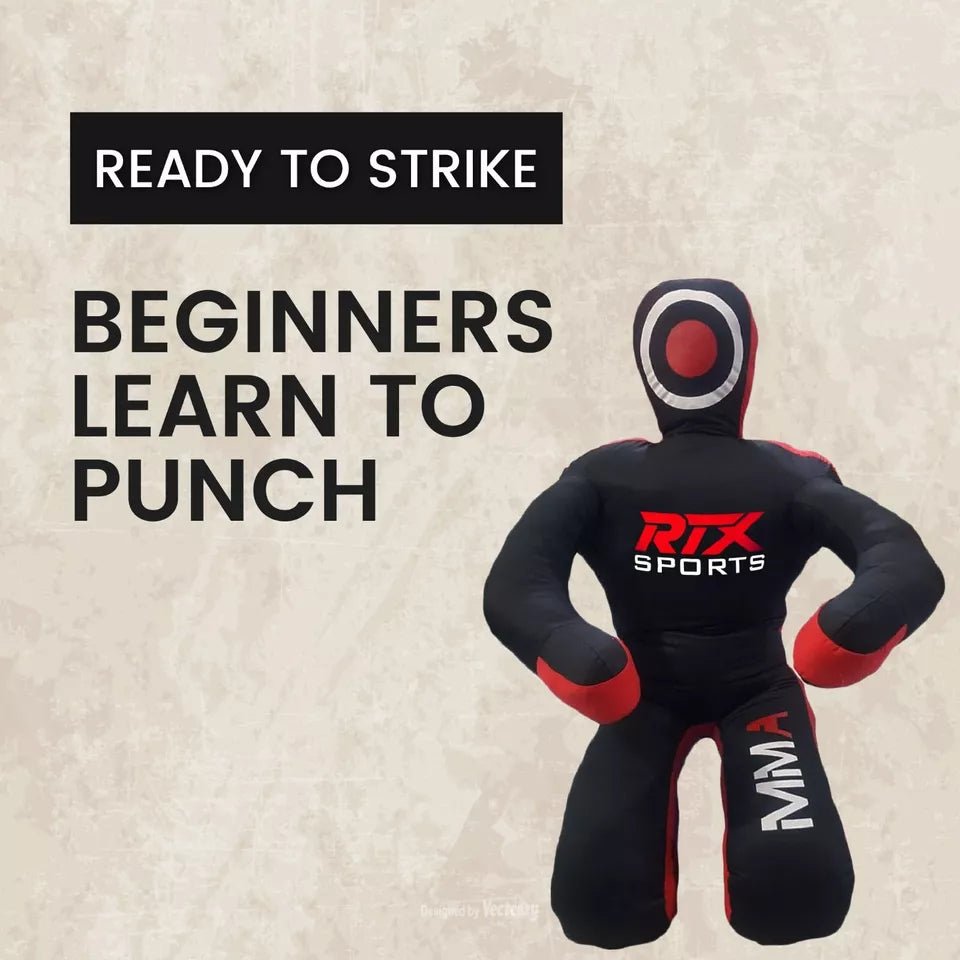 RTX MMA Grappling Dummy Brazilian Jiu Jitsu Submission Dummy Sitting (UNFILLED)