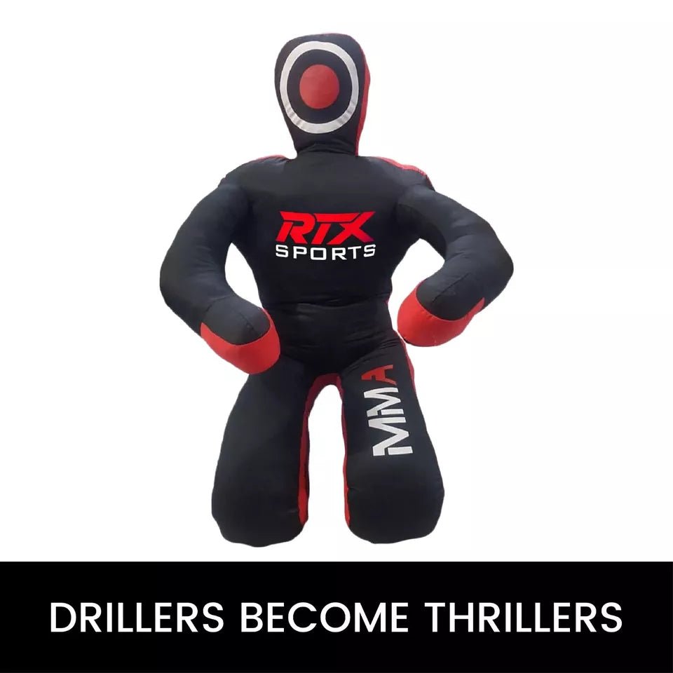 RTX MMA Grappling Dummy Brazilian Jiu Jitsu Submission Dummy Sitting (UNFILLED)