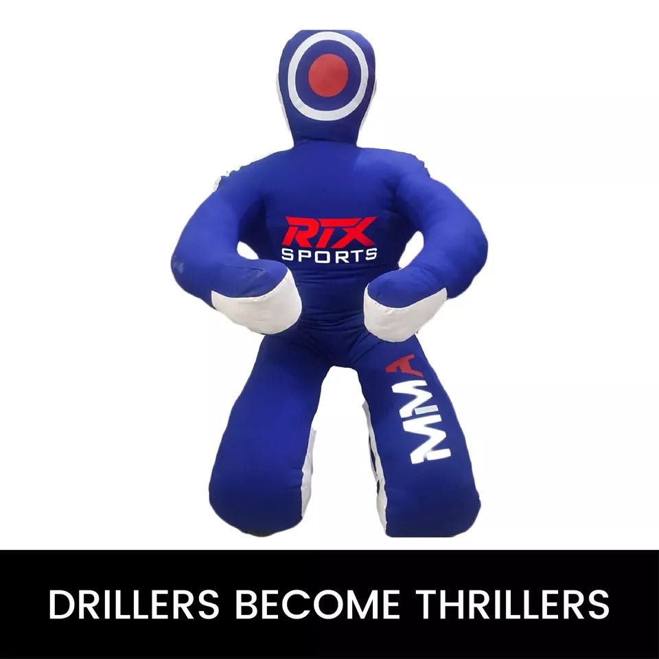 RTX MMA Grappling Dummy Brazilian Jiu Jitsu Submission Dummy Sitting (UNFILLED)